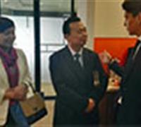 中国国际商会有机产业发展委员副主席兼秘书长彭海，秘书长助理王娟一行，应邀出席土库...